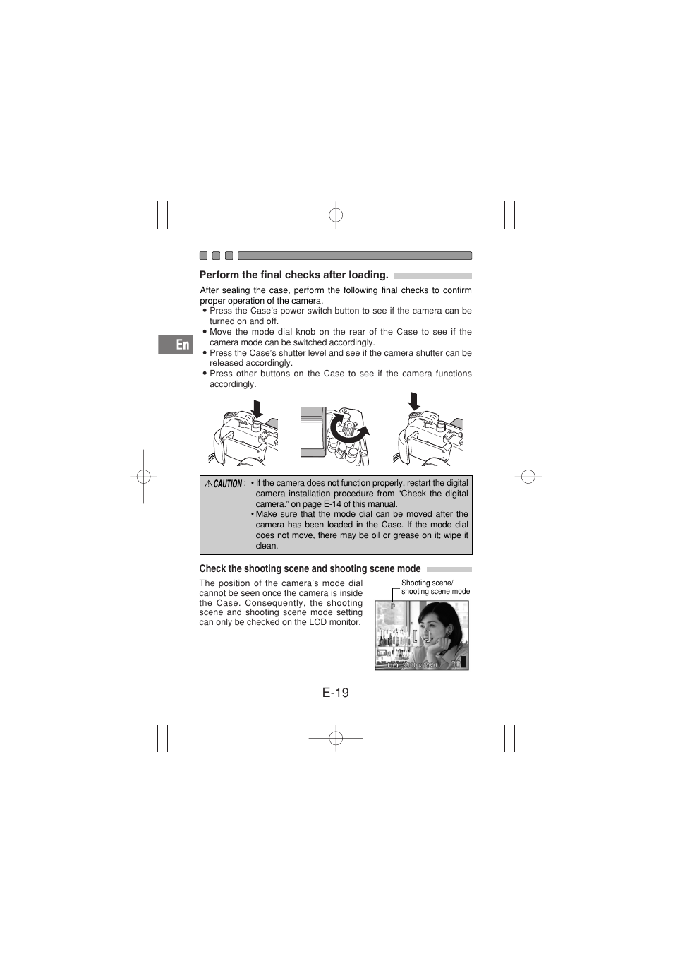 E-19 | Olympus PT-026 User Manual | Page 20 / 164