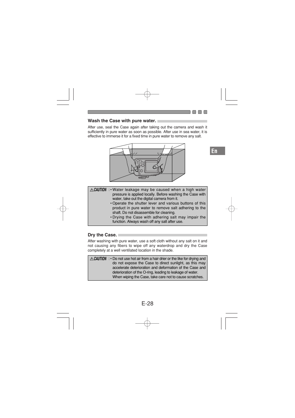 E-28 | Olympus PT-026 User Manual | Page 29 / 164