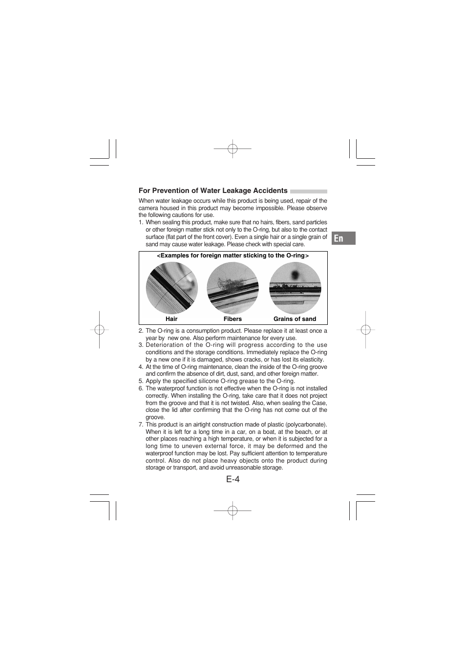 Olympus PT-026 User Manual | Page 5 / 164