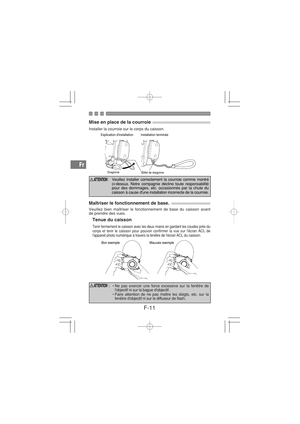 F-11 | Olympus PT-026 User Manual | Page 52 / 164