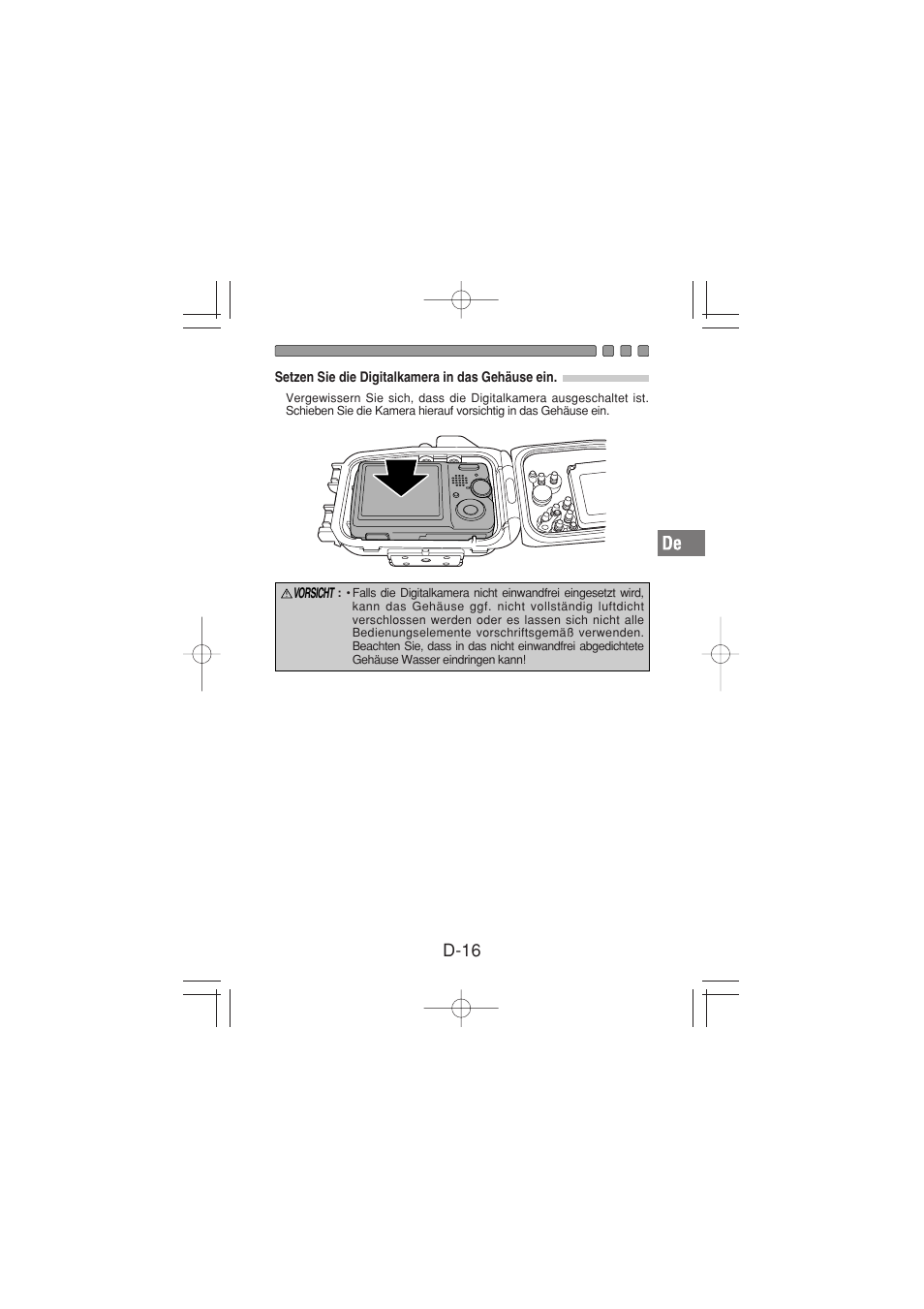 D-16 | Olympus PT-026 User Manual | Page 97 / 164