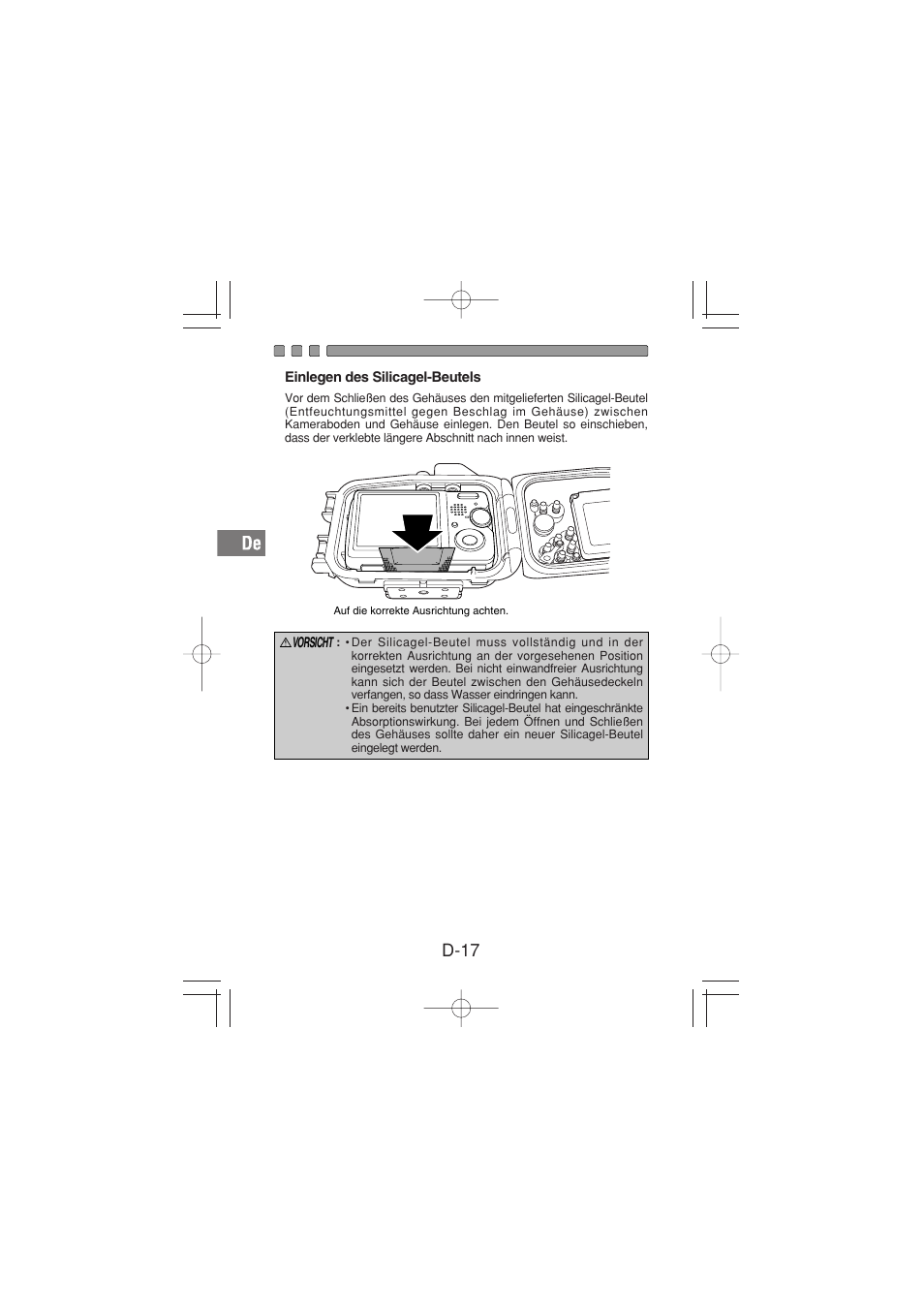 D-17 | Olympus PT-026 User Manual | Page 98 / 164
