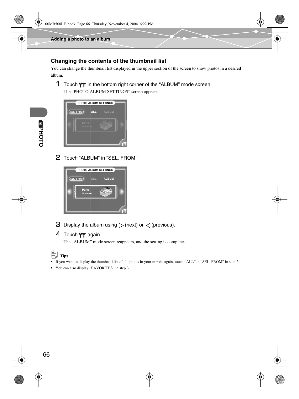 Olympus MR-500i User Manual | Page 66 / 117