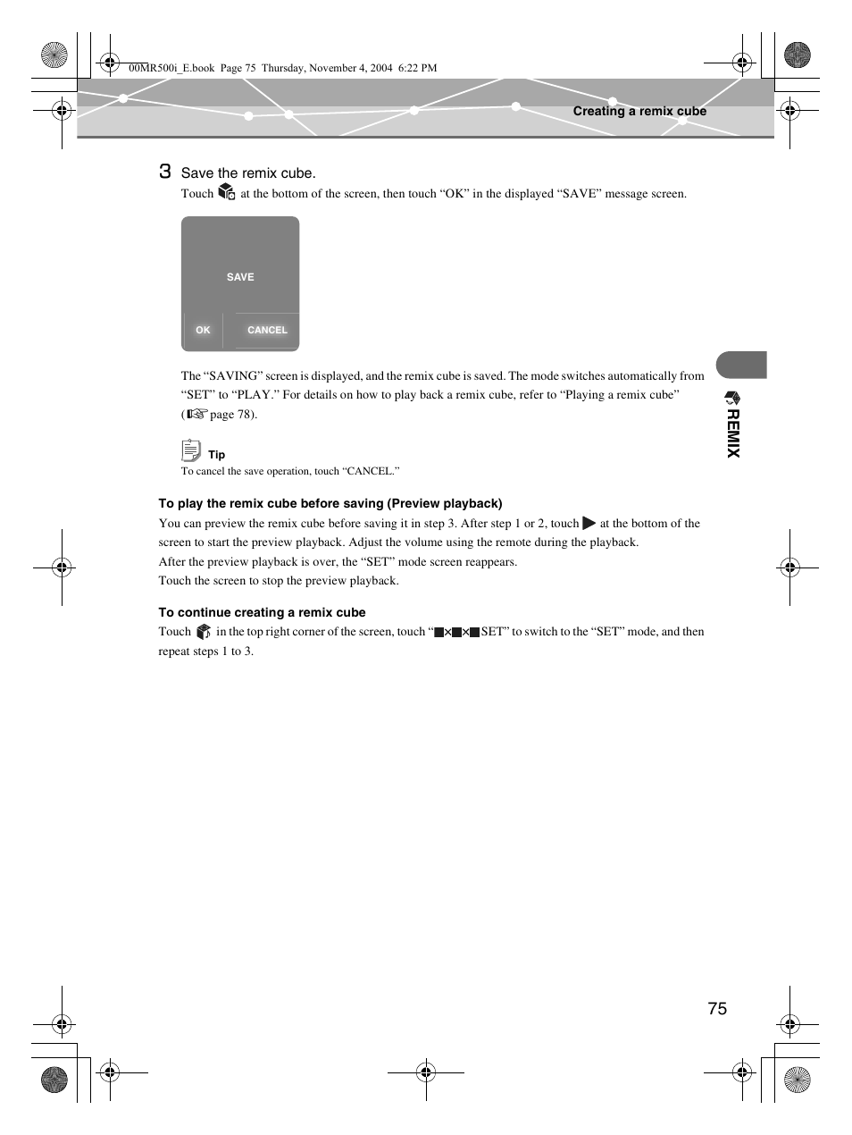 Olympus MR-500i User Manual | Page 75 / 117