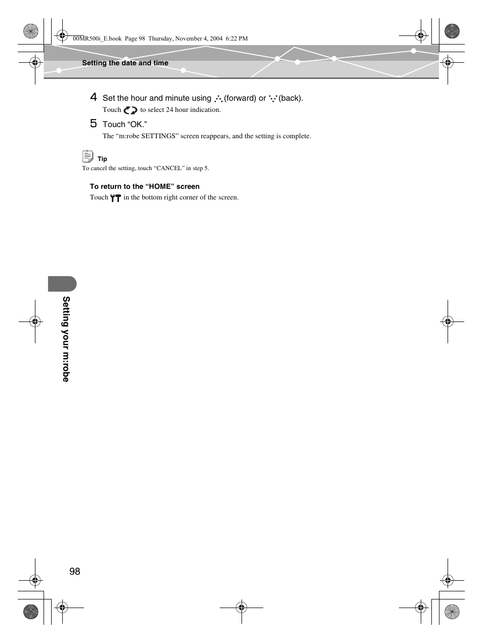 Olympus MR-500i User Manual | Page 98 / 117