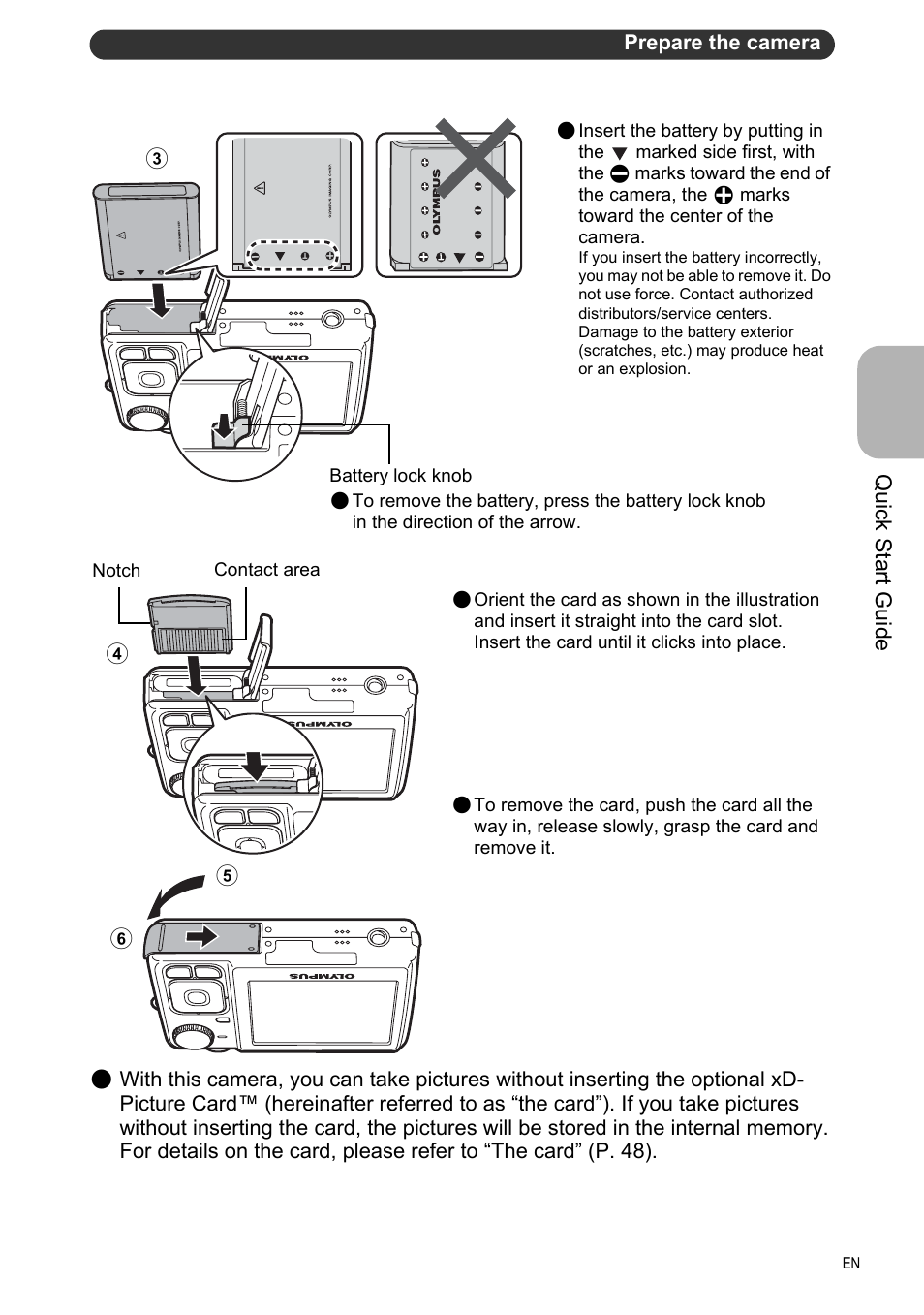 Olympus FE-330 User Manual | Page 5 / 63