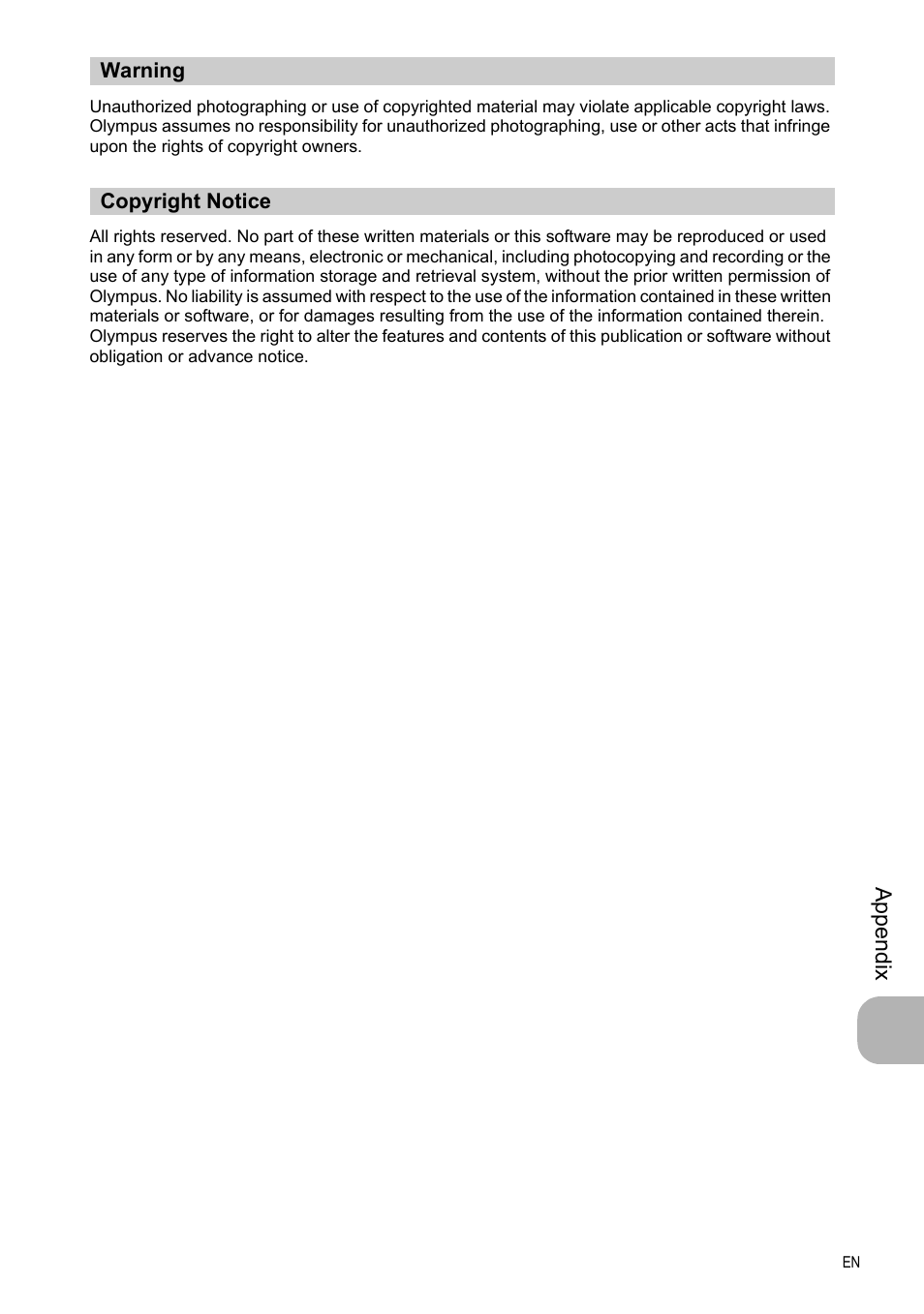 Olympus FE-330 User Manual | Page 53 / 63
