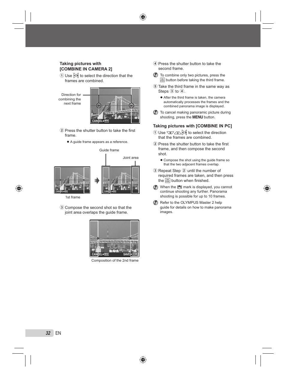 32 en | Olympus 9000 User Manual | Page 32 / 78