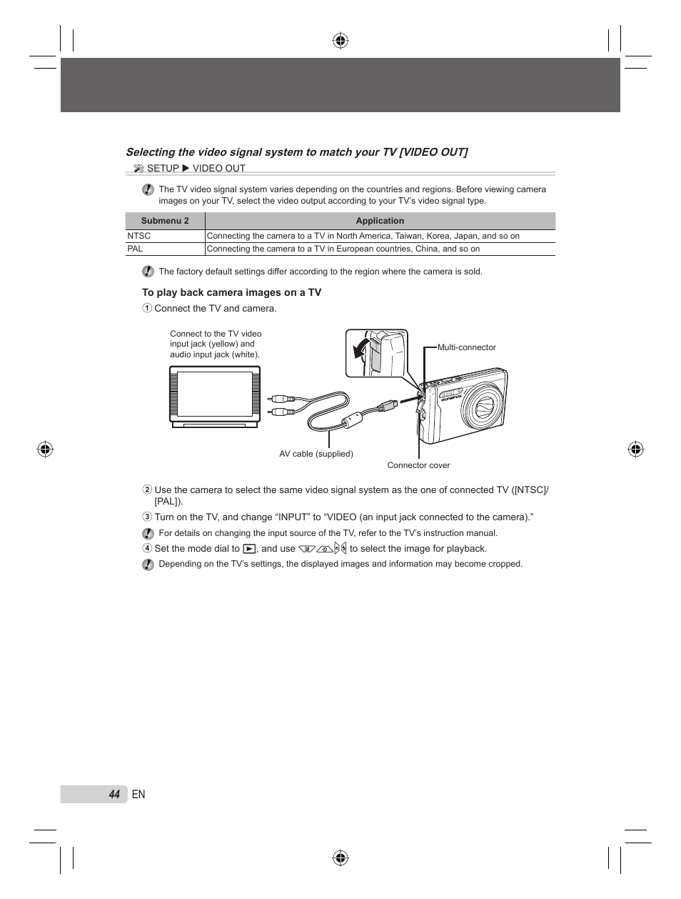 Olympus 9000 User Manual | Page 44 / 78