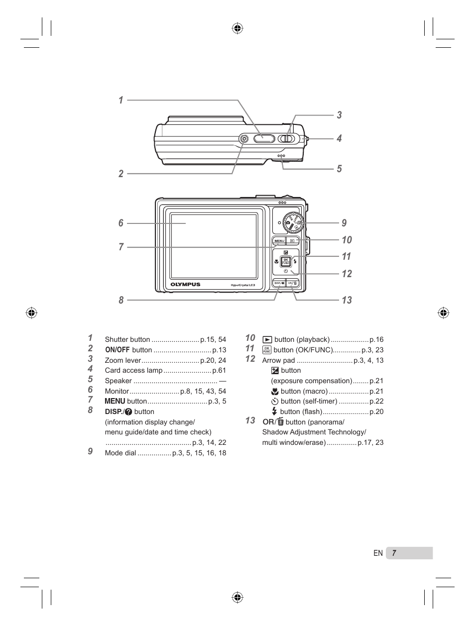 Olympus 9000 User Manual | Page 7 / 78