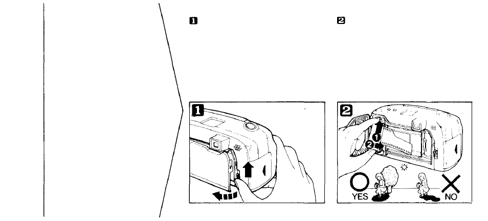 Loading the film | Olympus infinity zoom 210 User Manual | Page 10 / 50