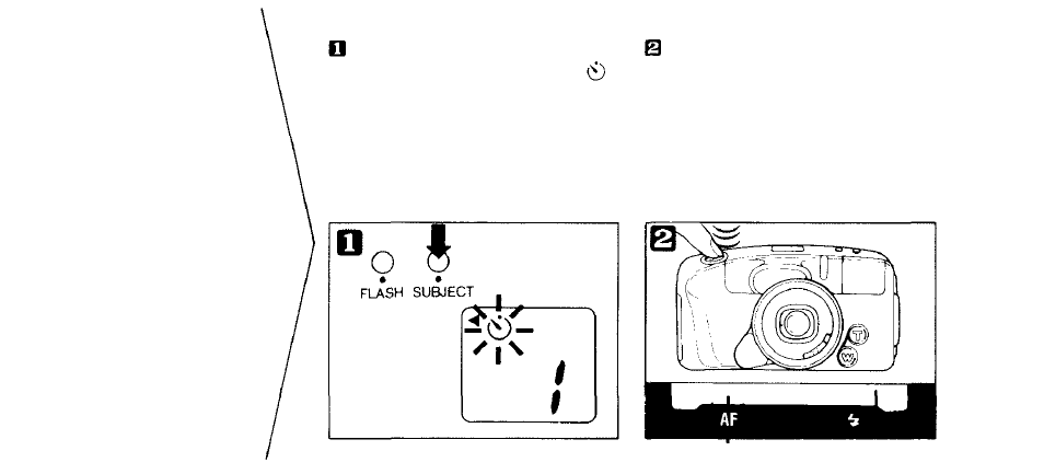 Selftimer | Olympus infinity zoom 210 User Manual | Page 29 / 50