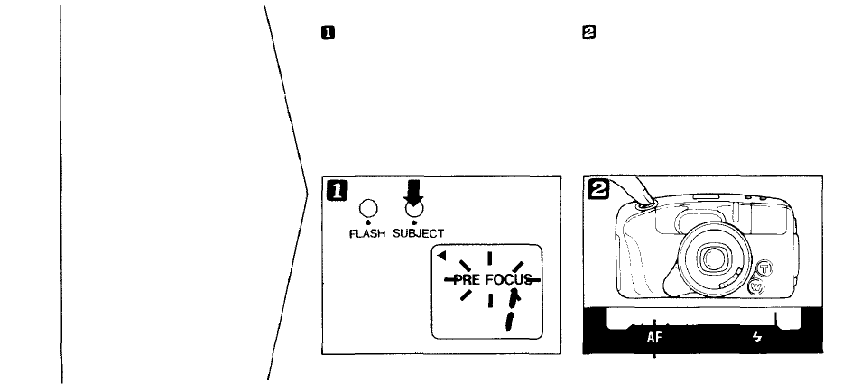 Pre-focus mode | Olympus infinity zoom 210 User Manual | Page 34 / 50