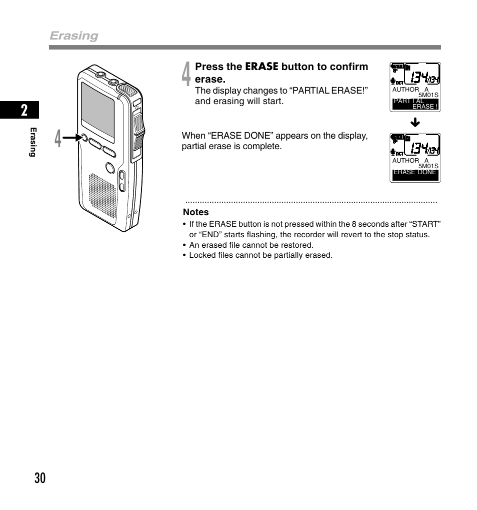 Olympus DS-4000 User Manual | Page 30 / 60