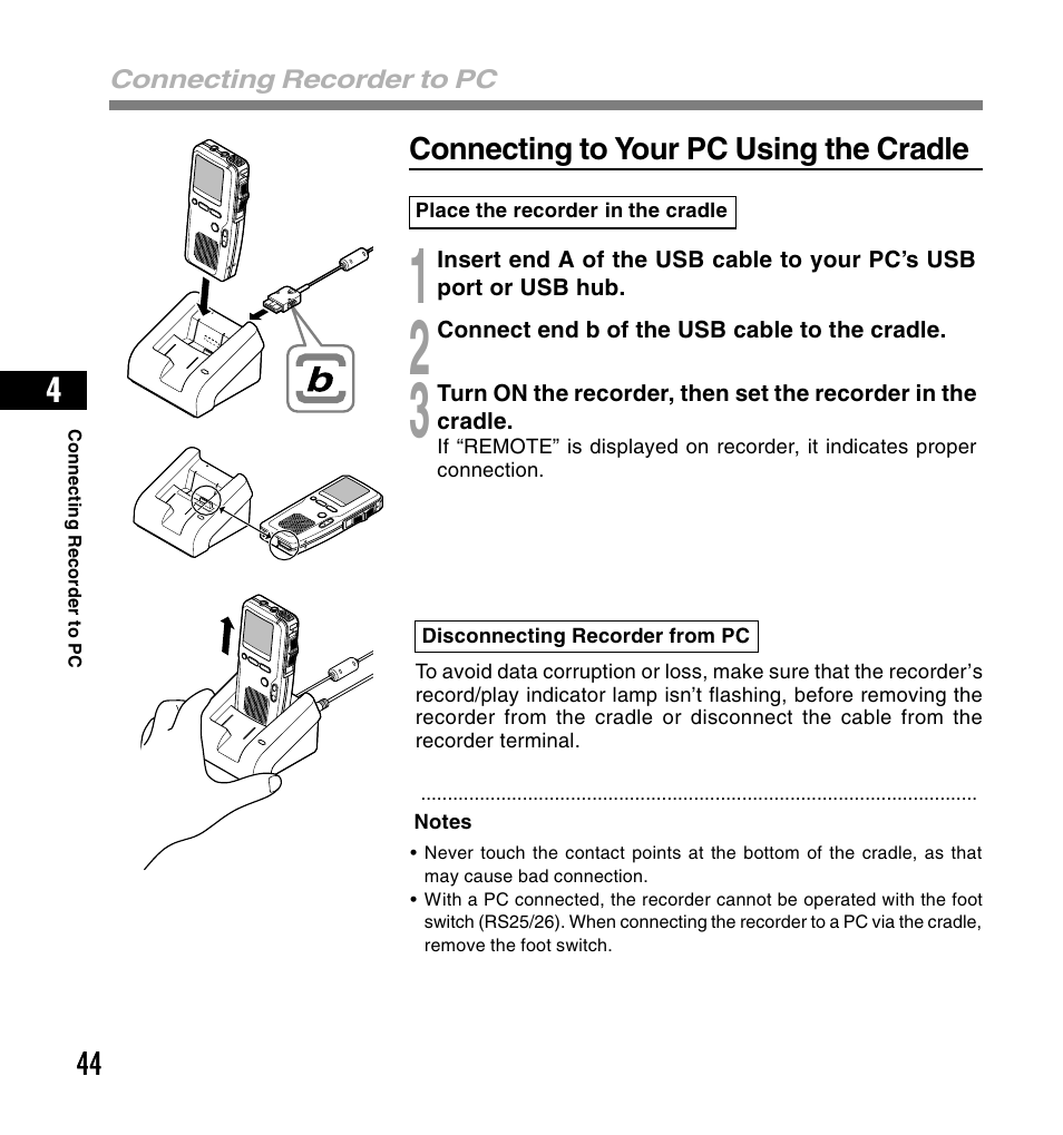 Olympus DS-4000 User Manual | Page 44 / 60
