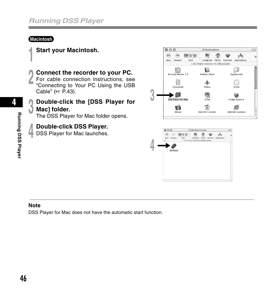 Olympus DS-4000 User Manual | Page 46 / 60