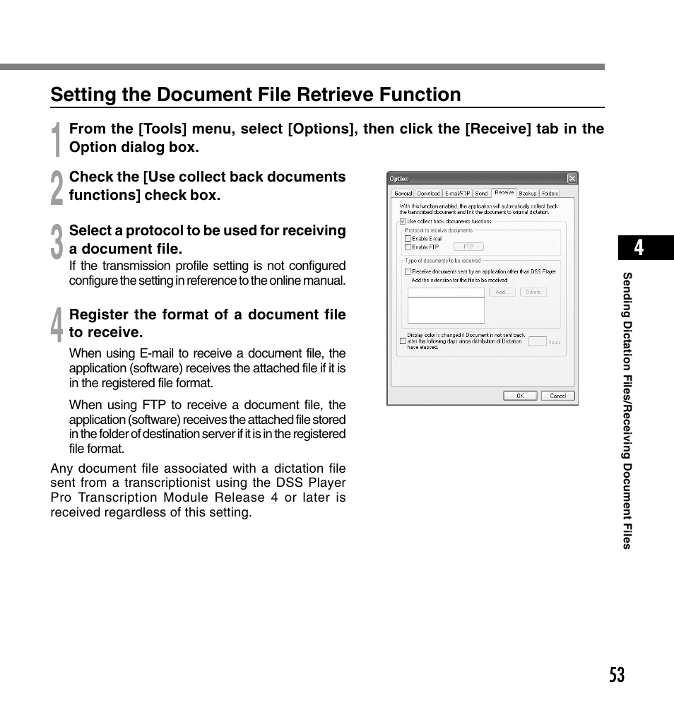Olympus DS-4000 User Manual | Page 53 / 60