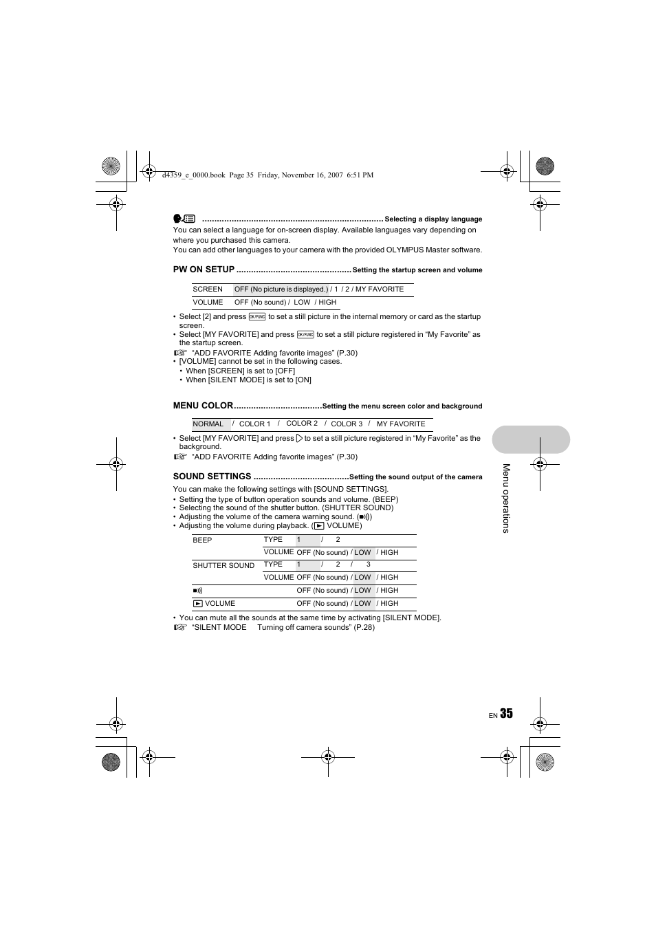 Olympus 840 User Manual | Page 35 / 84
