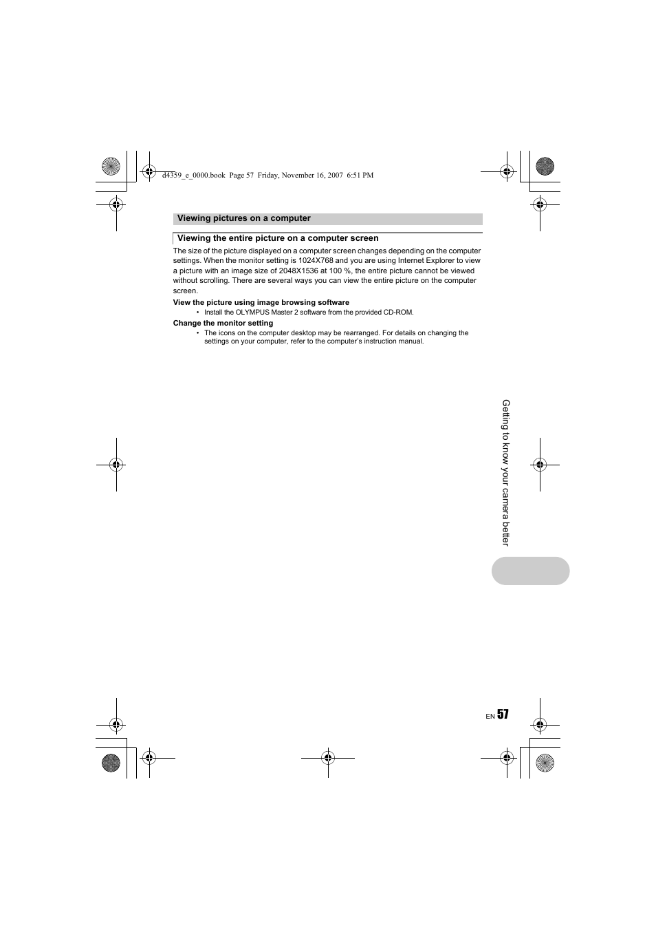 Olympus 840 User Manual | Page 57 / 84