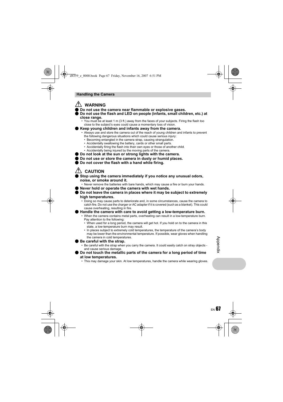 Olympus 840 User Manual | Page 67 / 84