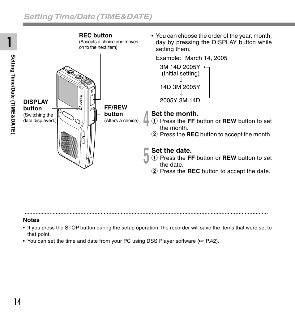 Olympus DS-2300 User Manual | Page 14 / 86