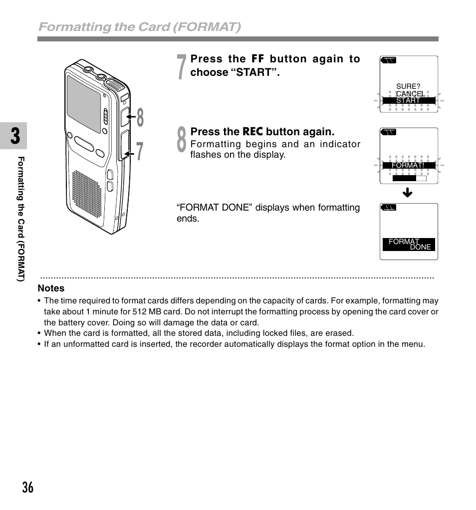 Olympus DS-2300 User Manual | Page 36 / 86