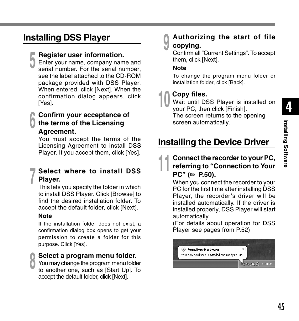 Olympus DS-2300 User Manual | Page 45 / 86