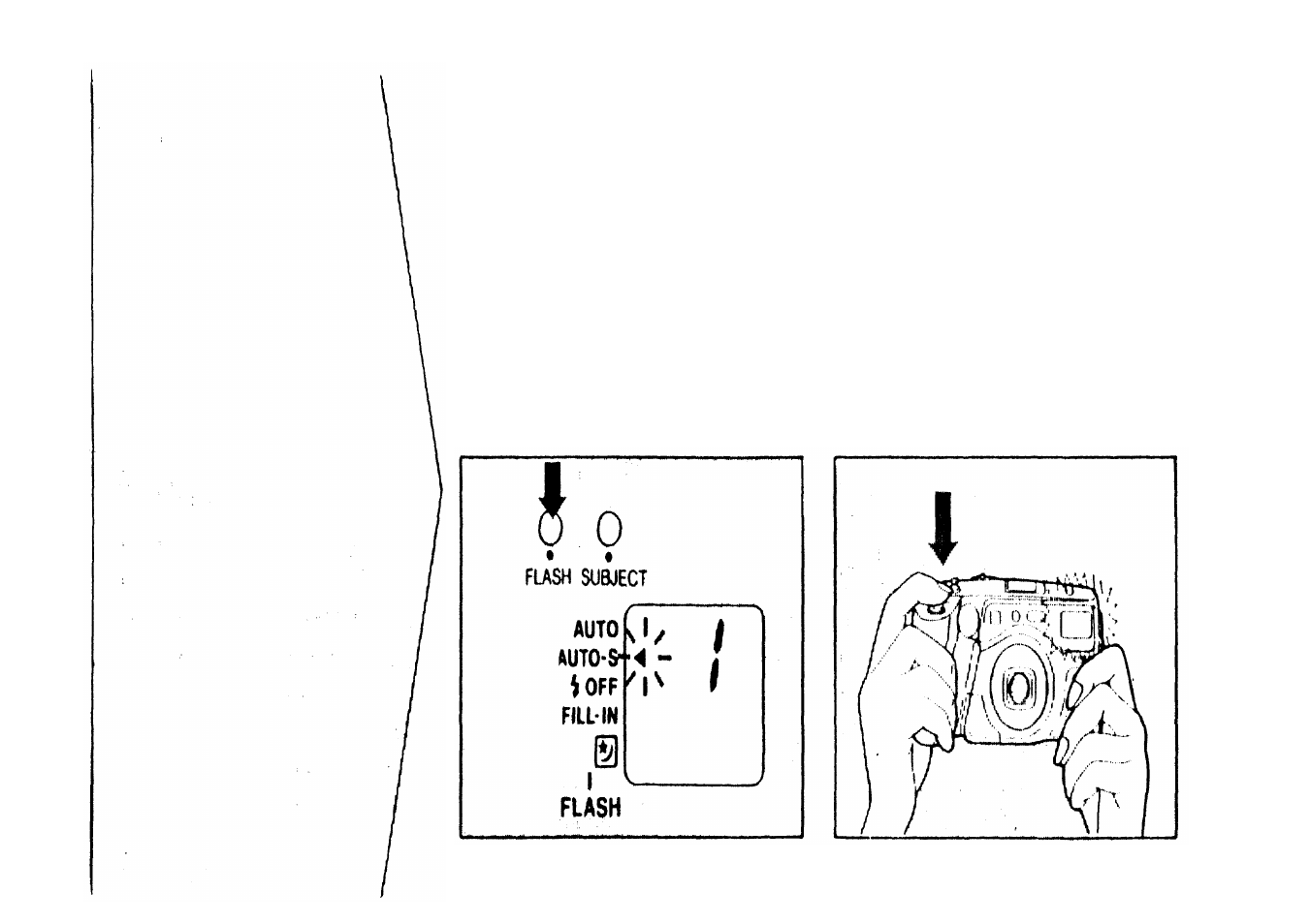 Auto- s flash photography, Auto-s flash photography | Olympus Zoom230 User Manual | Page 41 / 55