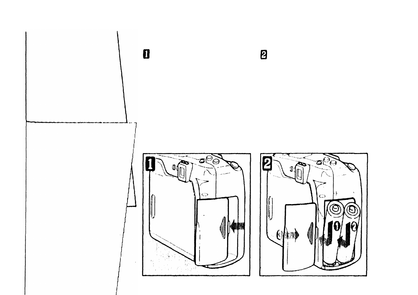 Before you begin, Loading the batteries, Begin | Loading the, Batteries, Before you | Olympus Zoom230 User Manual | Page 7 / 55