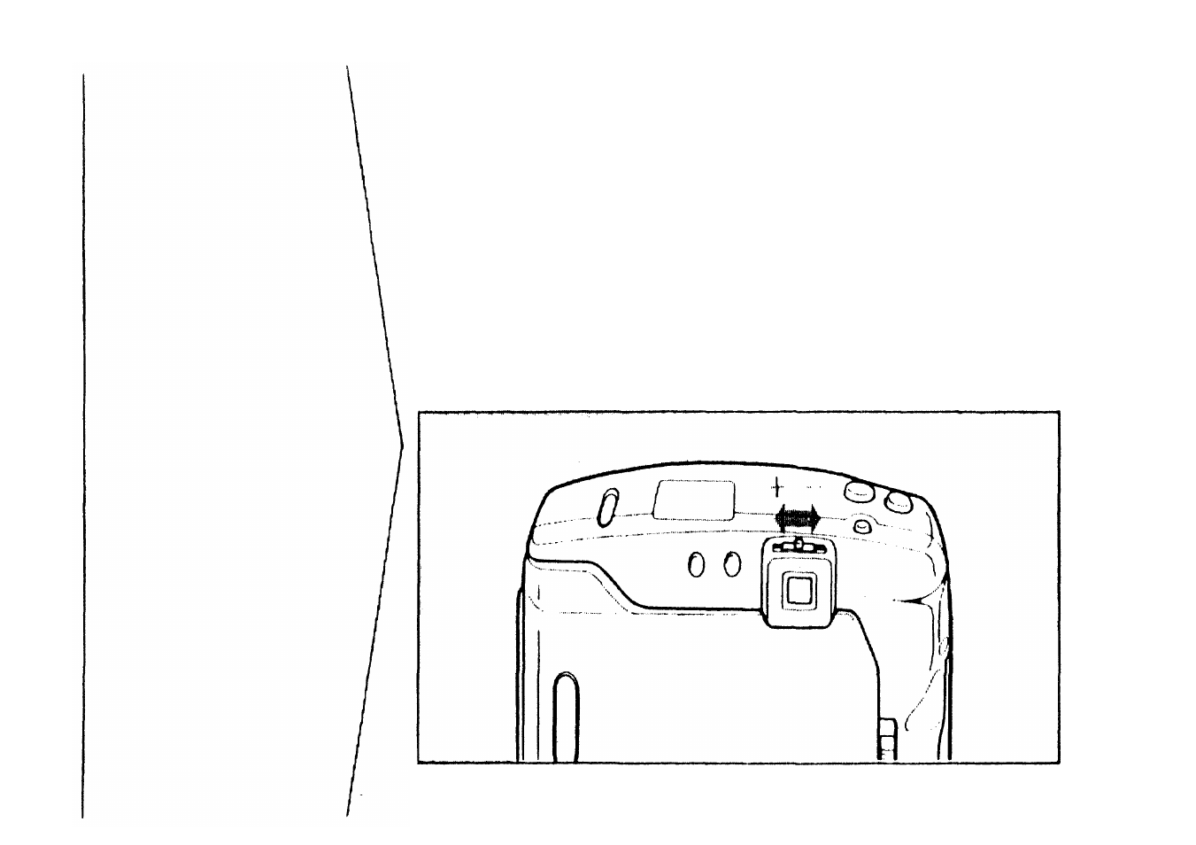 Adjusting the viewfinder | Olympus Zoom230 User Manual | Page 9 / 55