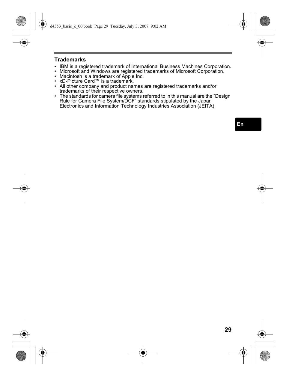 Olympus 795 SW User Manual | Page 29 / 116