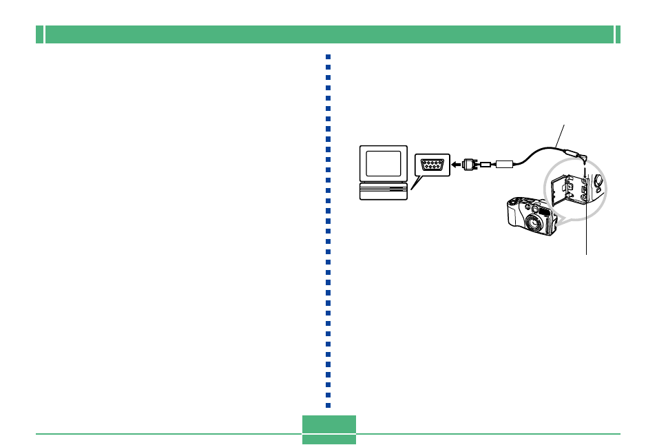 Using a serial port connection, E-128 | Olympus E-100 User Manual | Page 29 / 52