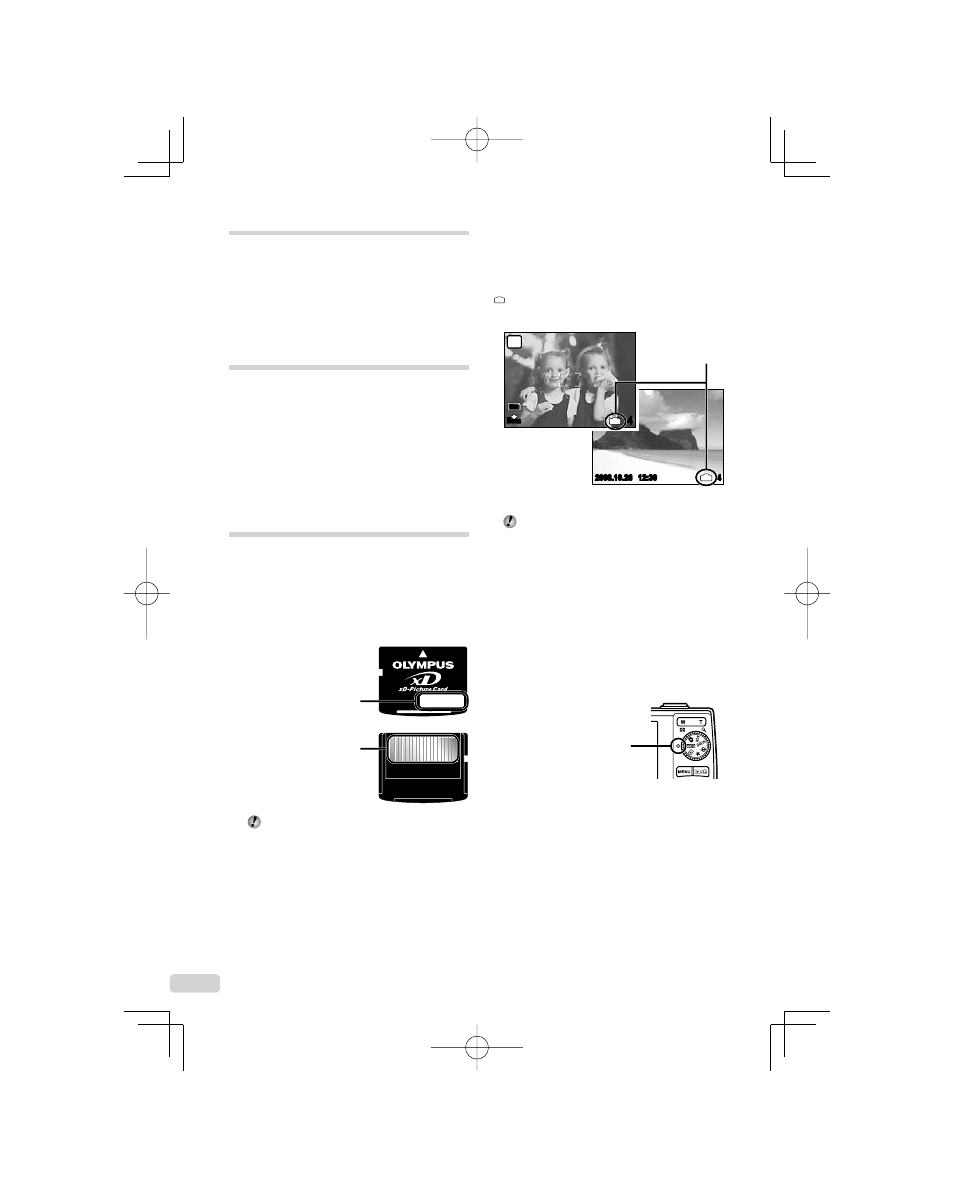 Using an ac adapter, Using your charger and acadapter abroad, Using an xd-picture card | Using your charger and ac adapter abroad | Olympus 1060 User Manual | Page 64 / 78