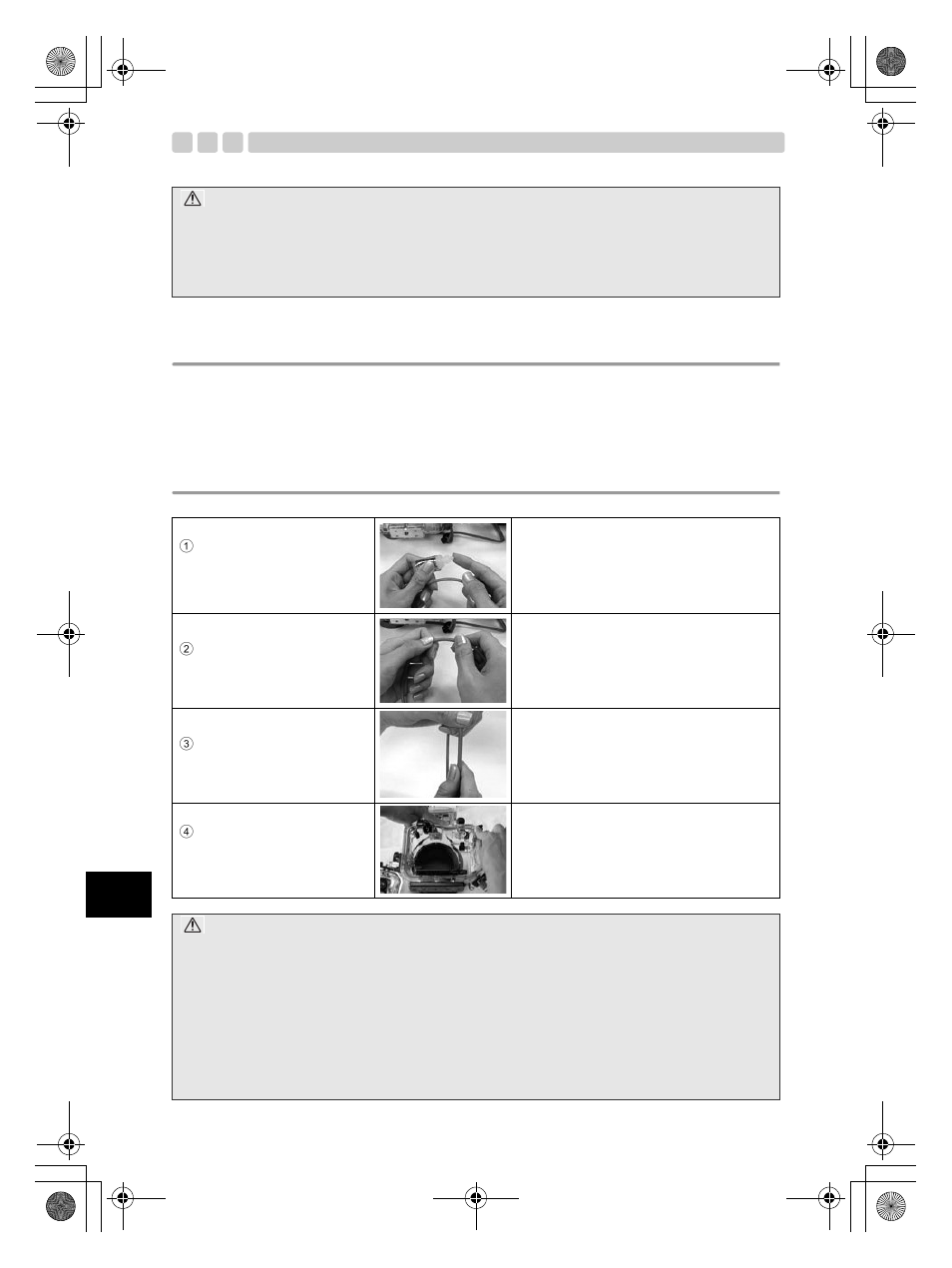 Anbringen des o-rings, Einfetten des o-rings | Olympus PT-E05 User Manual | Page 154 / 284