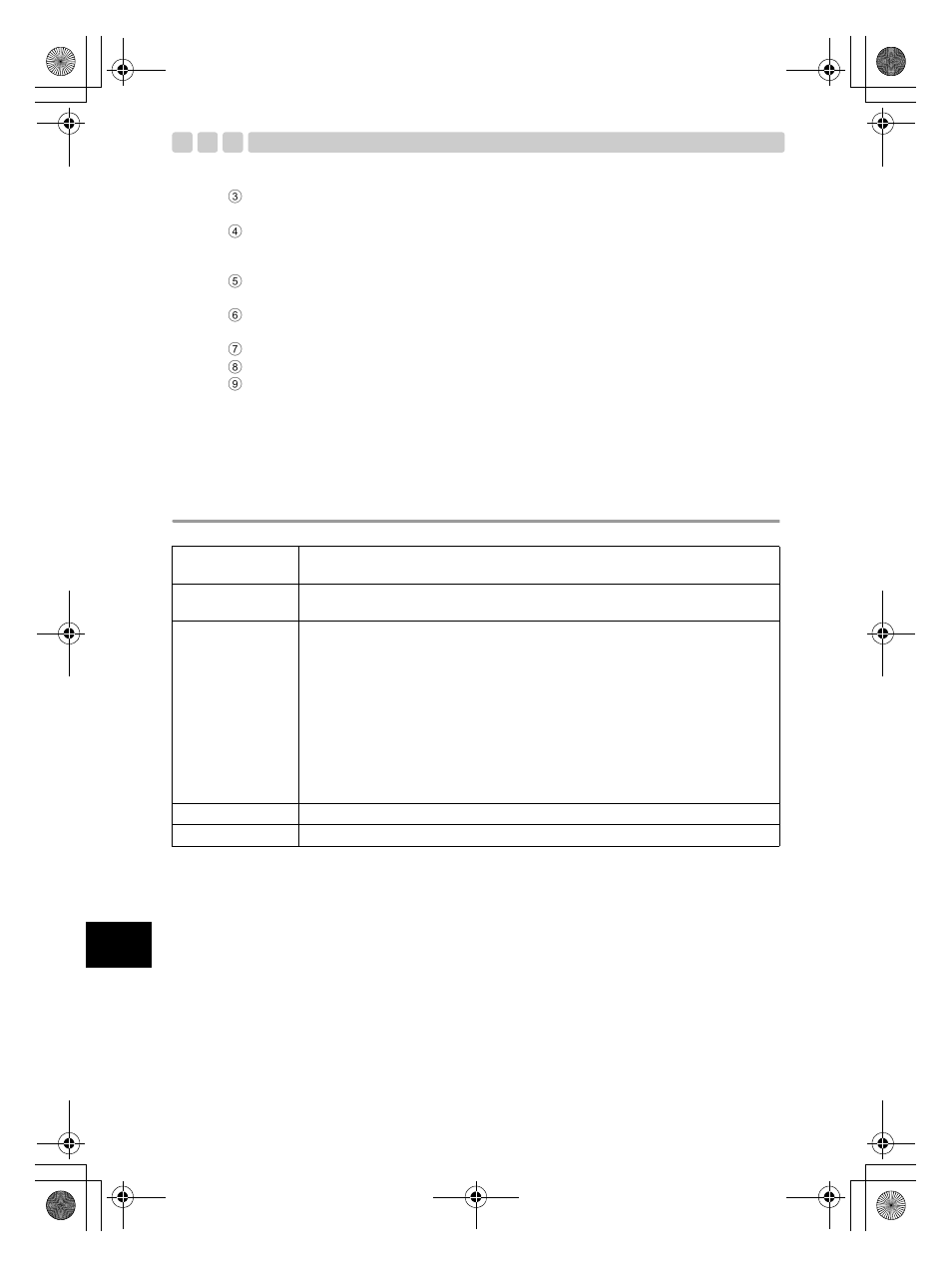 Especificaciones | Olympus PT-E05 User Manual | Page 200 / 284