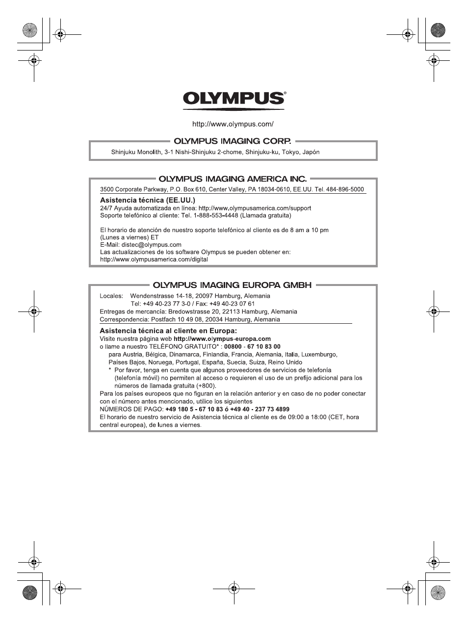 Olympus PT-E05 User Manual | Page 201 / 284