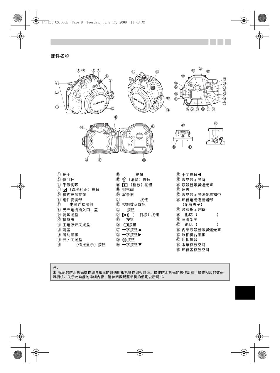 Olympus PT-E05 User Manual | Page 209 / 284