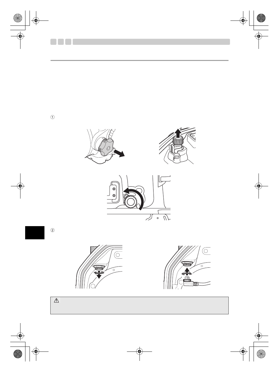 Insert the digital camera in the case | Olympus PT-E05 User Manual | Page 62 / 284