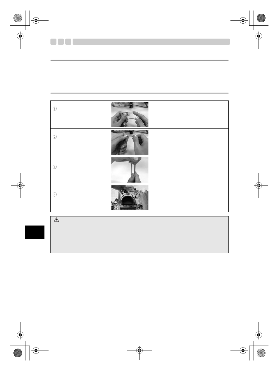 Install the o-ring, How to apply grease to the o-ring | Olympus PT-E05 User Manual | Page 74 / 284