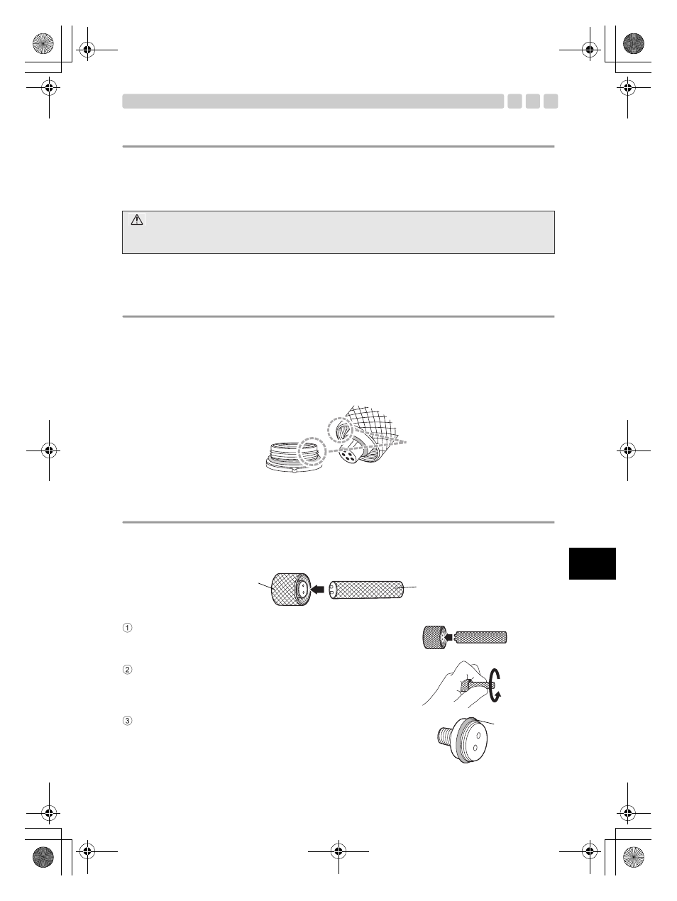 Replace consumable products, Maintenance of the ttl connector cap | Olympus PT-E05 User Manual | Page 75 / 284