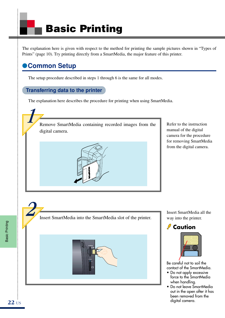 Basic printing | Olympus P-400 User Manual | Page 27 / 71