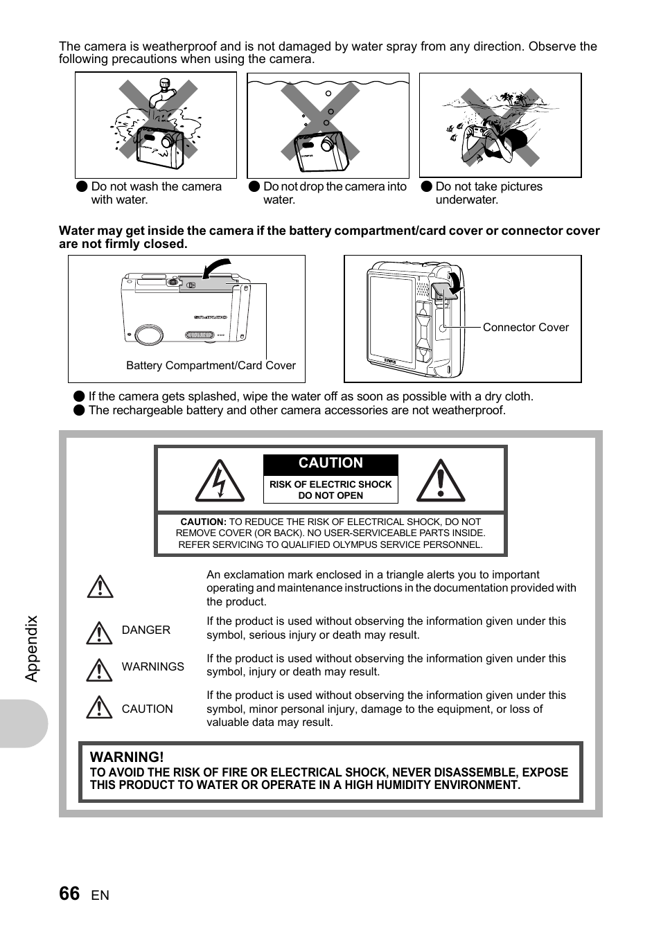 Appe ndi x | Olympus 730 User Manual | Page 66 / 80