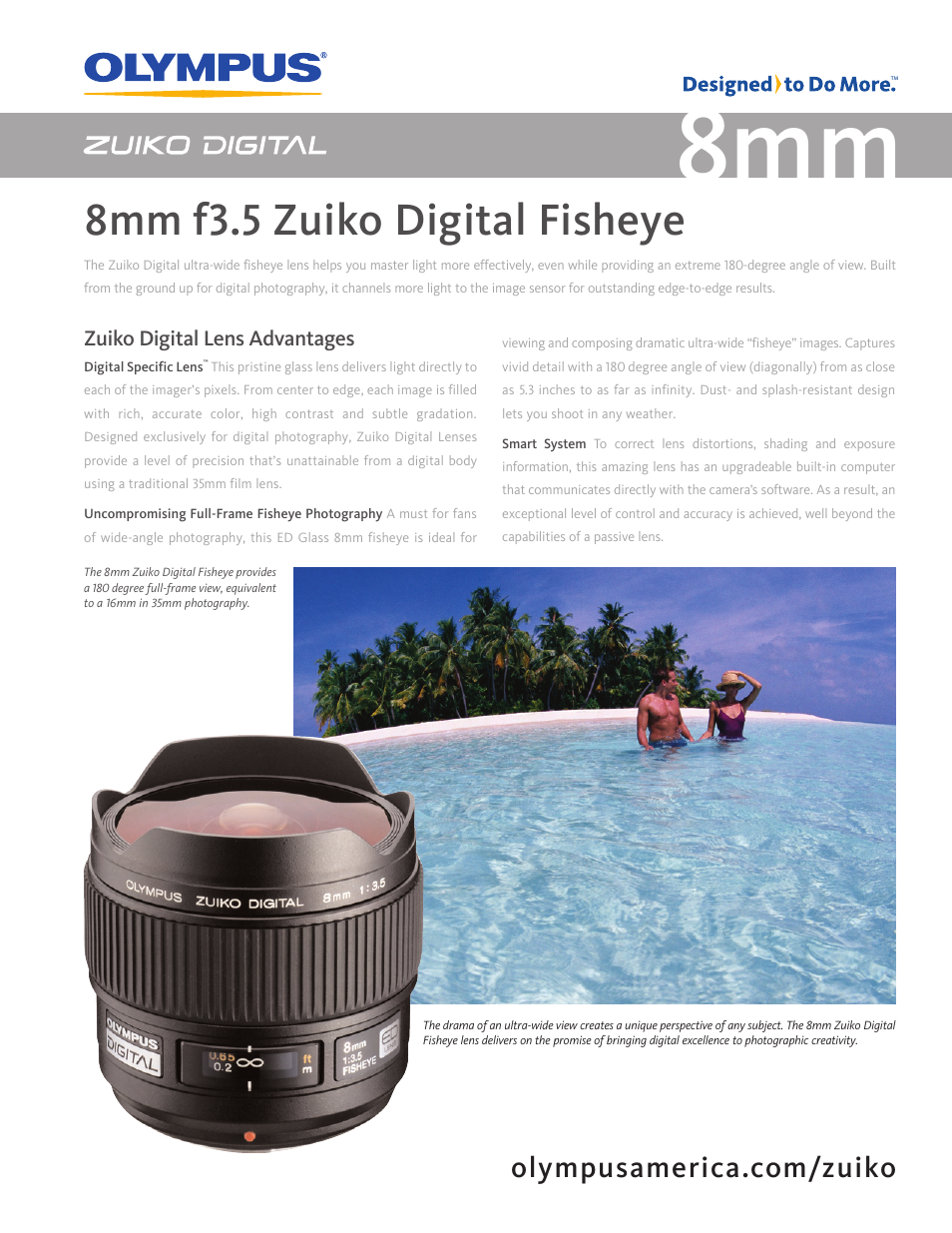 Olympus Zuiko f3.5 User Manual | 2 pages