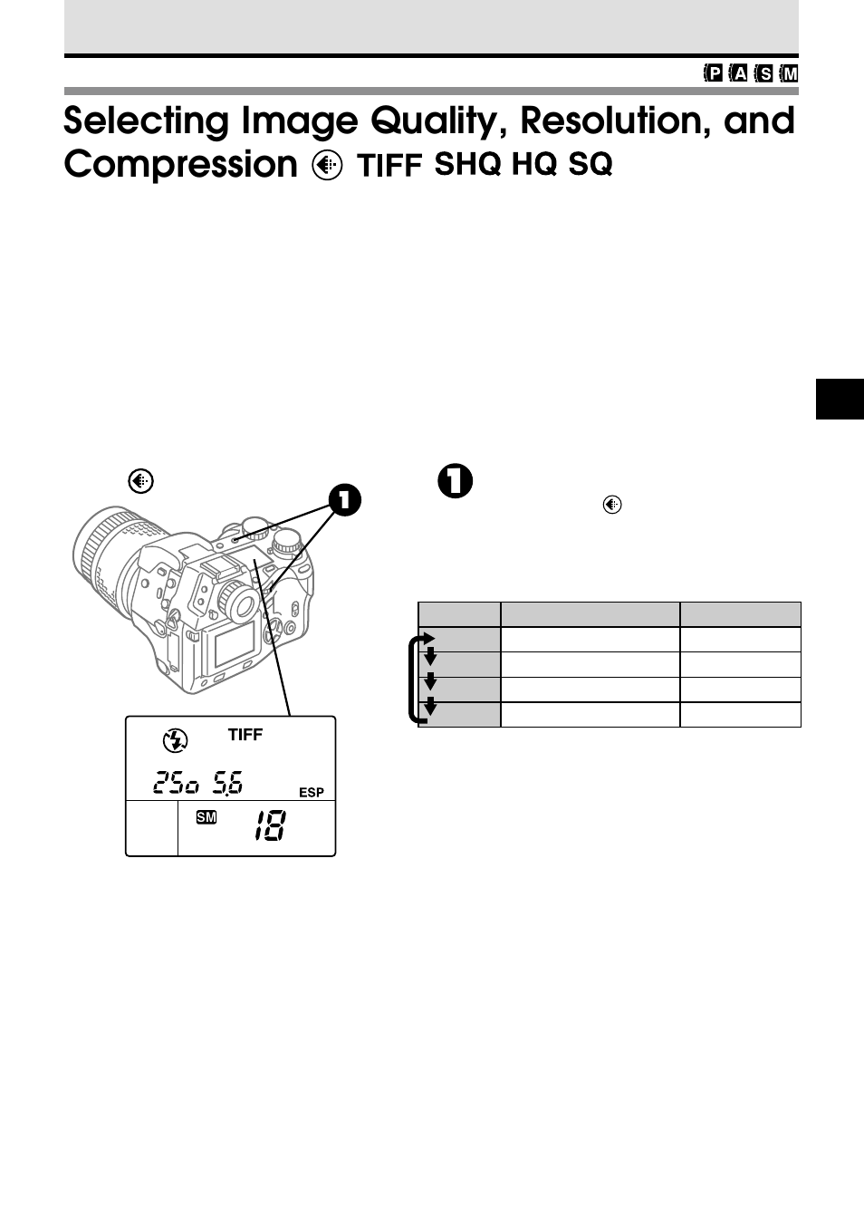 Quality (record mode) | Olympus VT1621-01 User Manual | Page 105 / 202