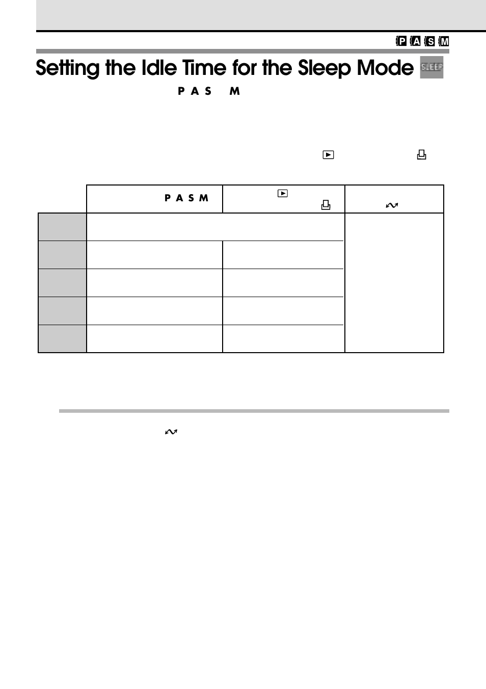 Setting the idle time for the sleep mode | Olympus VT1621-01 User Manual | Page 130 / 202