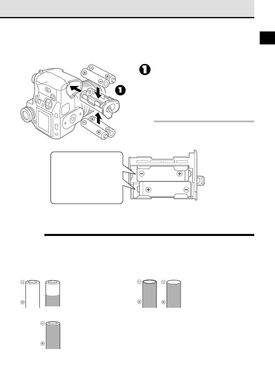 Before loading batteries | Olympus VT1621-01 User Manual | Page 27 / 202