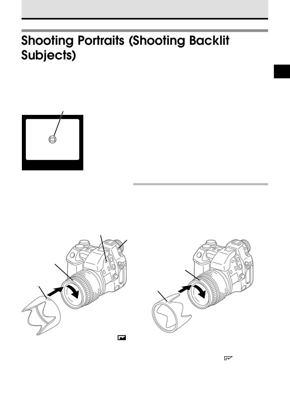Shooting portraits (shooting backlit subjects) | Olympus VT1621-01 User Manual | Page 57 / 202