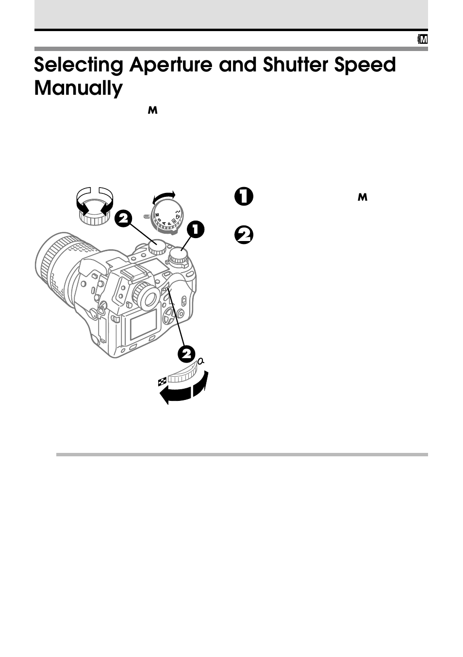 Selecting aperture and shutter speed manually | Olympus VT1621-01 User Manual | Page 78 / 202