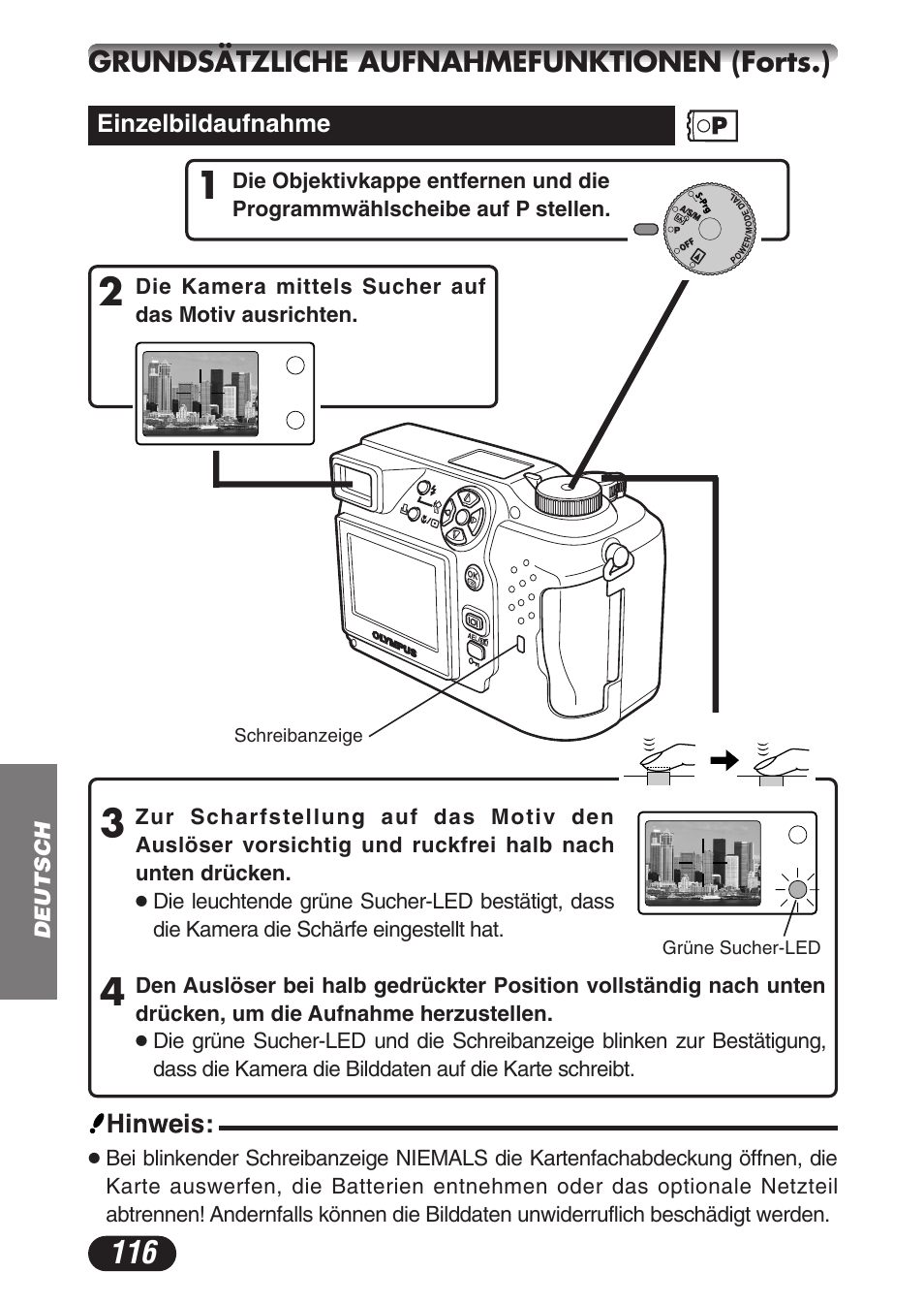 Olympus C-3020ZOOM User Manual | Page 116 / 180