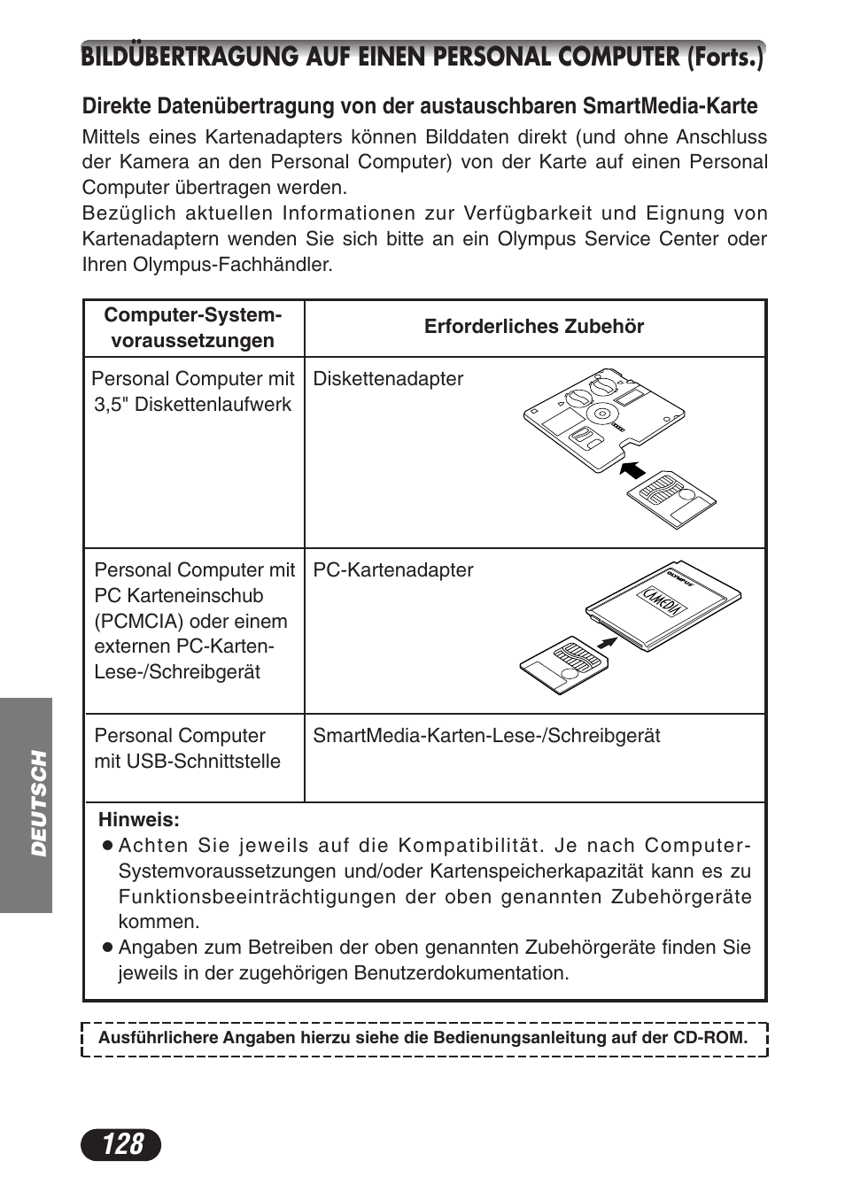 Olympus C-3020ZOOM User Manual | Page 128 / 180